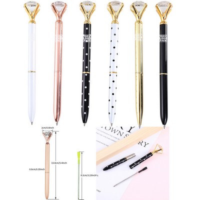 Rose Gold Diamond Crystal Pen