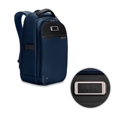 Briggs & Riley @Work Slim Backpack - Navy