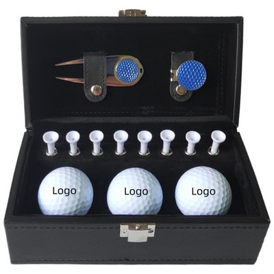 Golf Accessories Gift Set With High-End Case Package