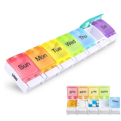 Travel Weekly Pill Organizer