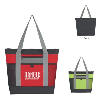 Tri-Color Tote Bag