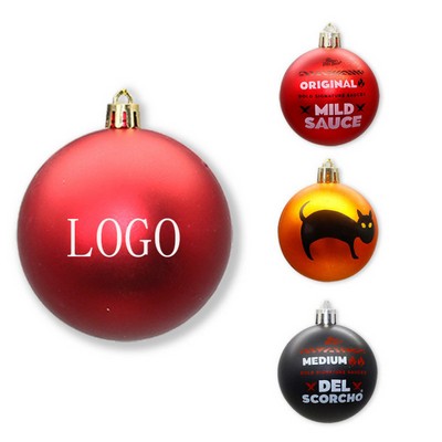 Transfer-Printed Christmas Ornament Ball