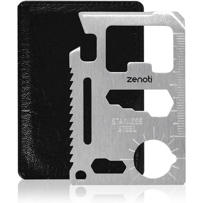 Ultimate 11-in-1 Survival Credit Card Multitool