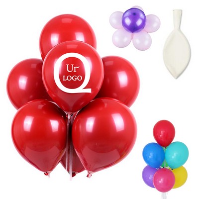 10Inch Pearlescent Thickened Latex Balloons