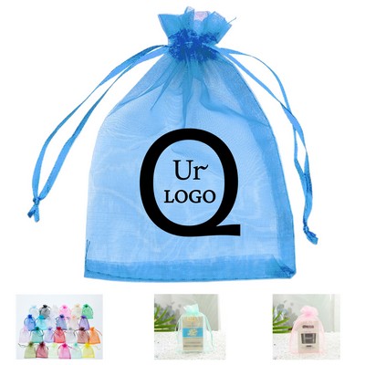 4.13 X 5.9 Inch Organza Candy Drawstring Bag