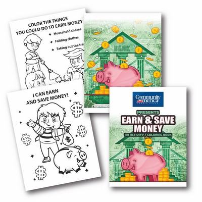 Earn & Save Coloring & Activity Book