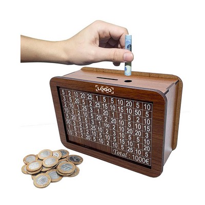 Wooden Saving Box