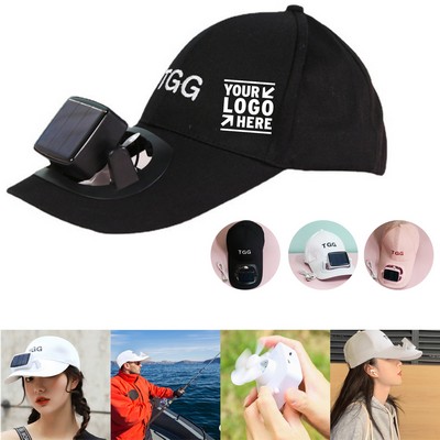 Fan Cap Adjustable Angle Wind Baseball Hat