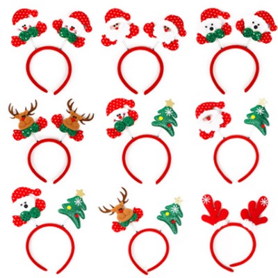 hristmas Party Photo Props: Santa, Snowman, Bear, Elf, Reindeer, Antlers, Gloves, Headbands, Frames,