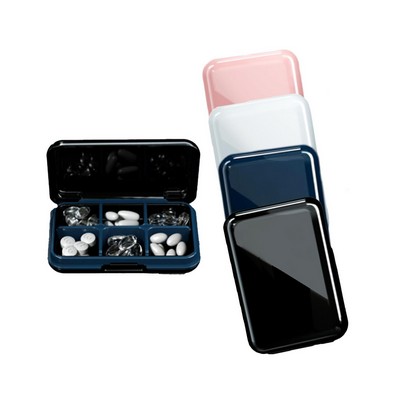 Travel Pill Organizer Medication Case