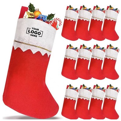 Gold Christmas Stockings