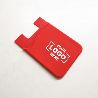 Silicone Phone Card Holder