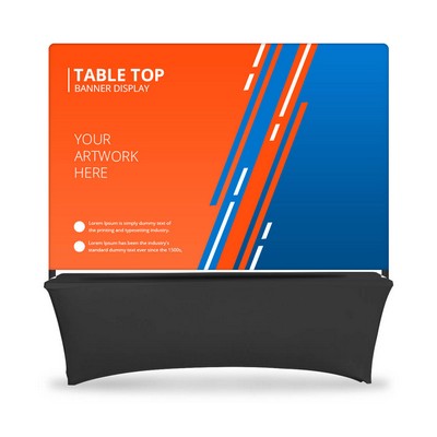 Table Top Banner - Back Wall Display Package (4.2ft x 3.25ft)