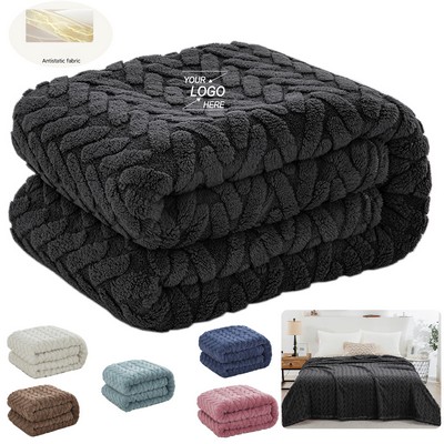 Ultra Plush Fleece Throw Blanket