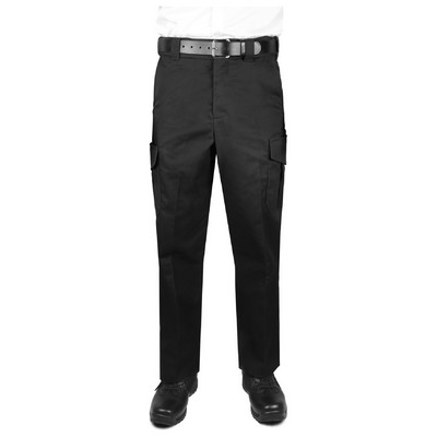 100% Polyester Elastique Weave Pants with Cargo Pocket