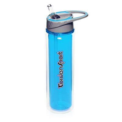 Sports Water Bottles with Straw 19 oz