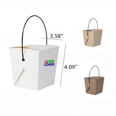 26 Oz Take Out Food Boxes with Handle