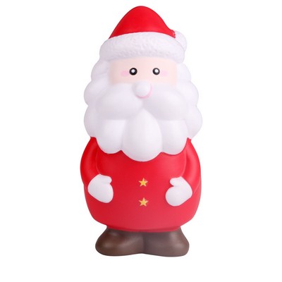 Foam Slow Rebound Standing Santa Claus Stress Reliever