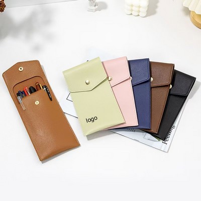 Leather Pen Sleeve Case