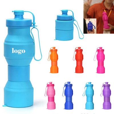 Collapsible Silicone Water Bottle 800ML