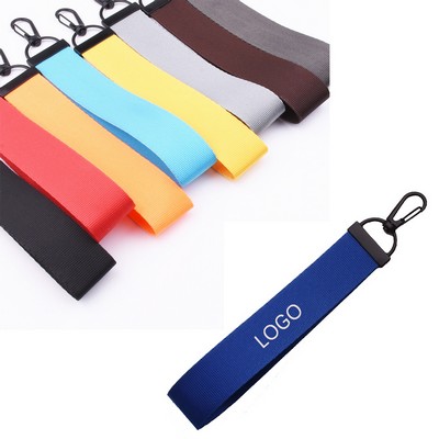 Webbing Wristband Keychain