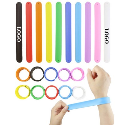 Silicone Slap Bracelet