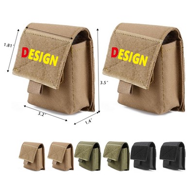 Tactical Mini Belt Pouches Multi-Purpose Small Battery Case