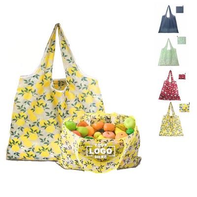 Collapsible Reusable Shopping Tote Bag