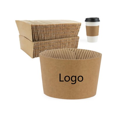 Corrugate Kraft Paper Cup Sleeves