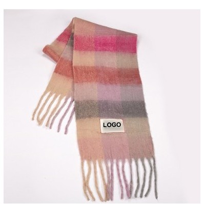 Plaid Winter Scarves