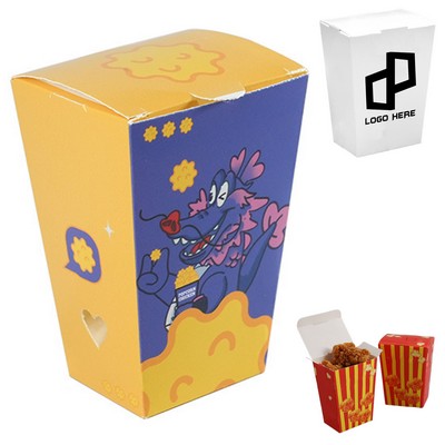 2.76X2.17X3.94Inch Disposable Popcorn Chicken Box