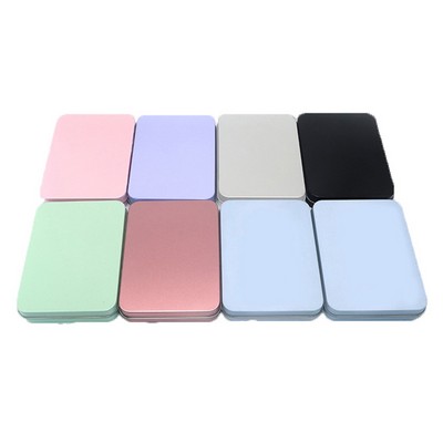 Square Metal Tin Box