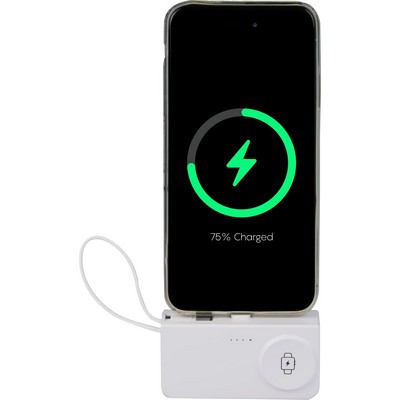 Hue Plus 5000 mAh Power Bank with Watch Charger