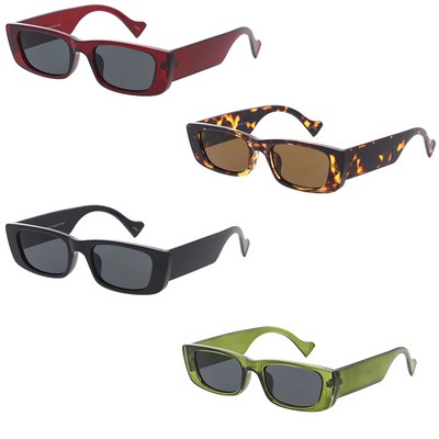 Retro Rectangular Sunglasses