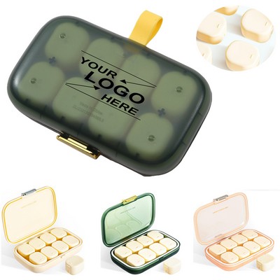 8 Compartment Portable Pill Organizer