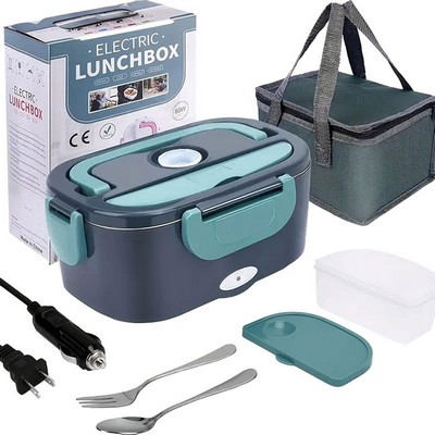 Electric Lunch Box Set W/ Insulated Bag