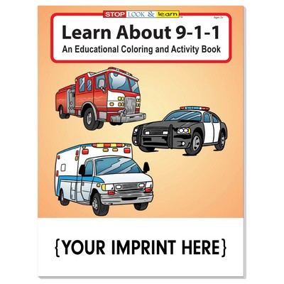 Learn About 9-1-1 Coloring Book