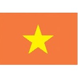 3'x5' Vietnam U.N. Nylon Outdoor Flag - Style B