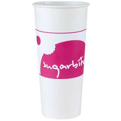 24 Oz. White Paper Cup