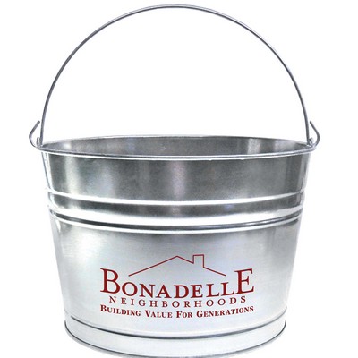 17 Quart Galvanized Metal Bucket