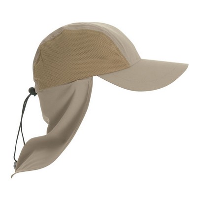 Sun Blocker W/Foldable Neck Flap Cap