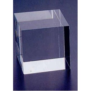 Crystal Cube Paper Weight (2"x2"x2")