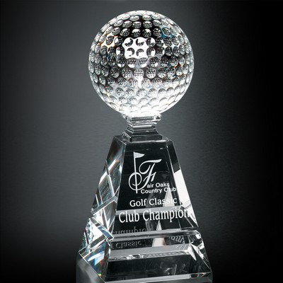 Golf Pyramid Award 10"