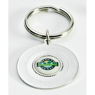 Key Tag w/ Photo Emblem Insert