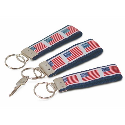 Stars & Stripes Key Fob