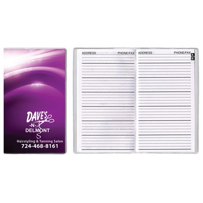 Address Book Full Color Digital Pocket Planner