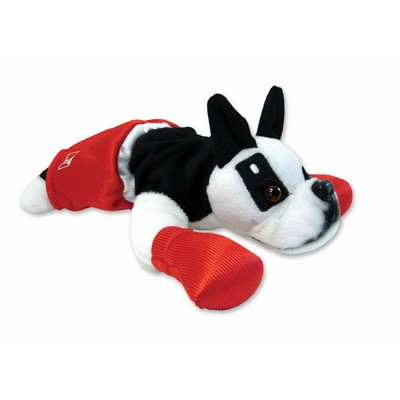 Custom Plush Terrier Dog w/ Boxing Gloves & Shorts