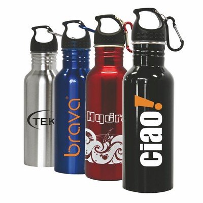 Yorba - 22 Oz. Stainless Steel Sports Bottle