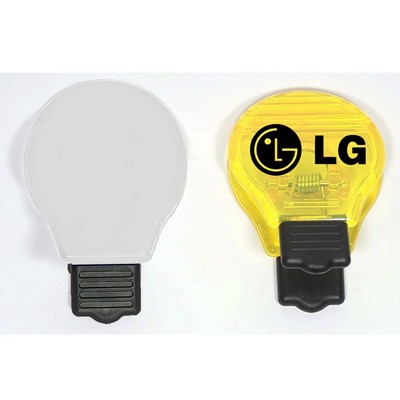 Light Bulb Magnetic Memo Clip