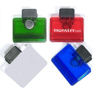 Rectangular Magnetic Memo Clip